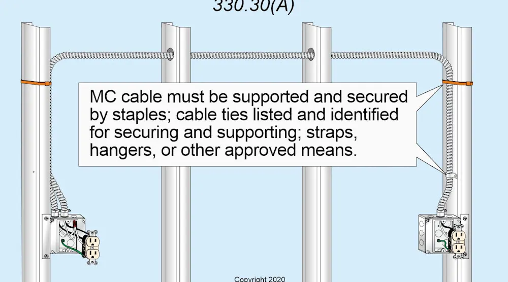 Stumped by the Code? NEC Requirements for MC Cable | EC&M