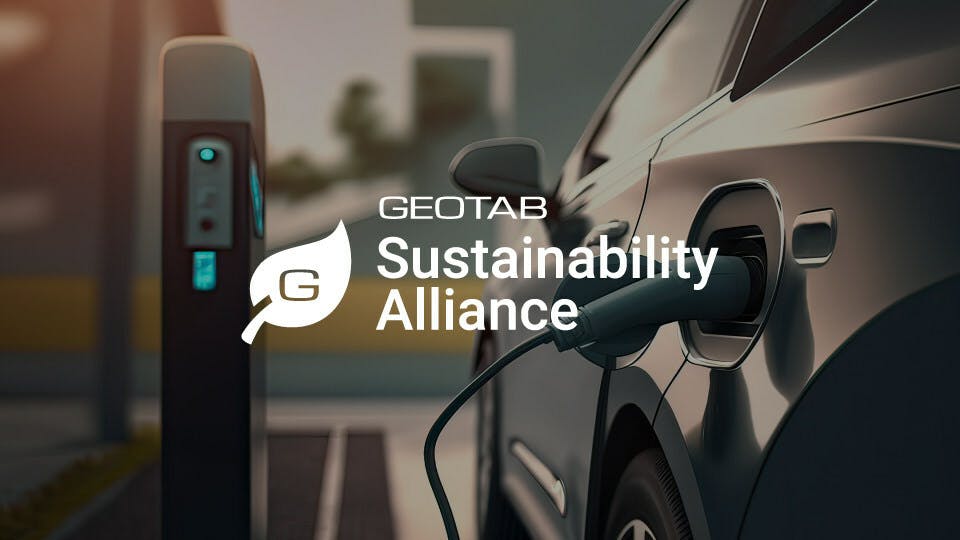 659d863d559f9d001e03372e Geotab Inc Geotab Announces Sustainability Allian