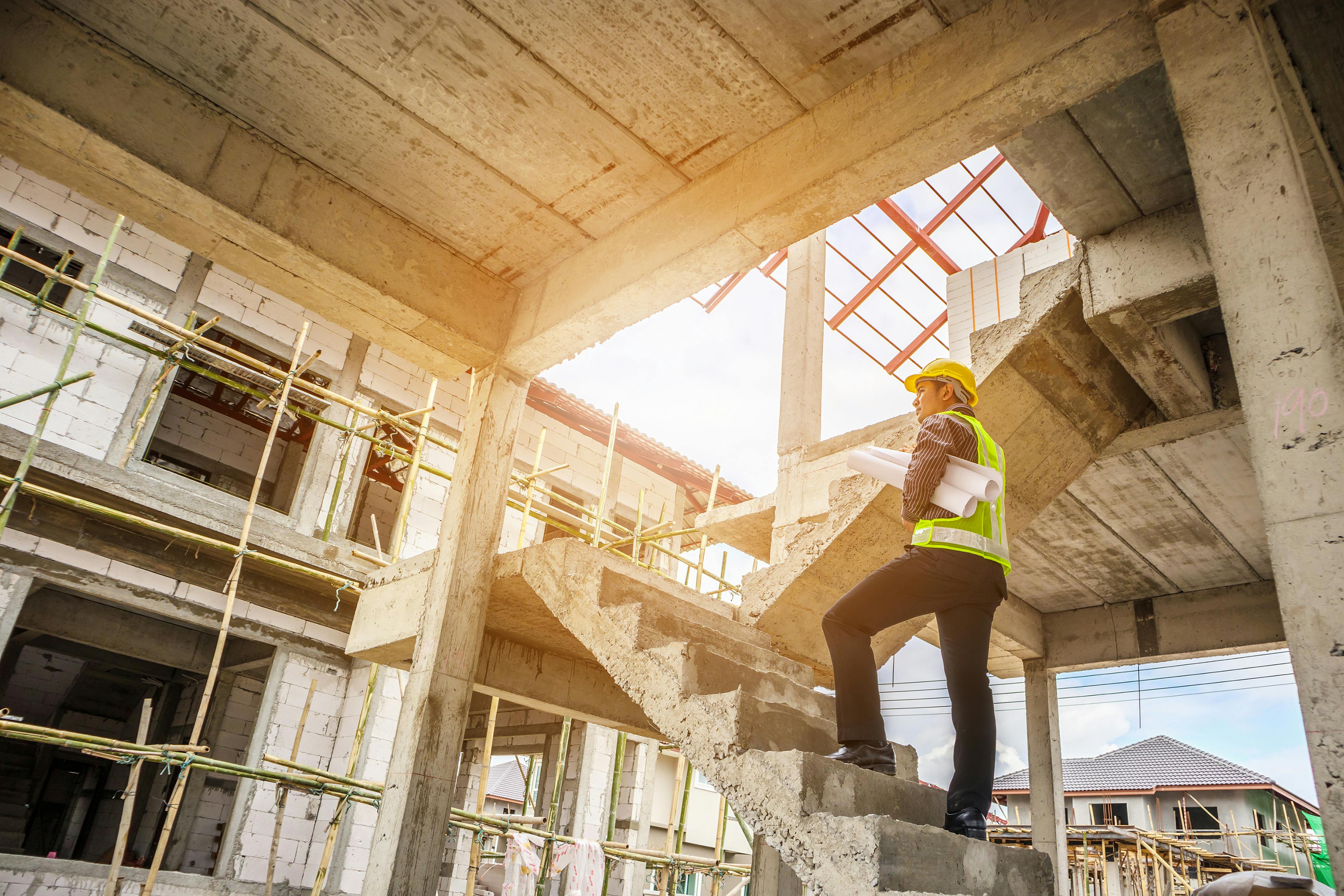 construction worker on site