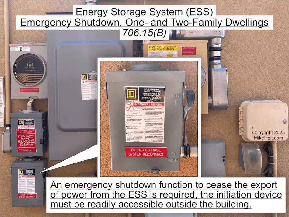 Ess Device NEC Requirements for Energy Storage Systems | EC&M