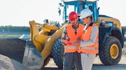 construction workers at site