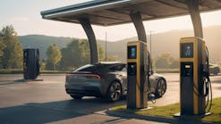 electric vehicle charging station concept