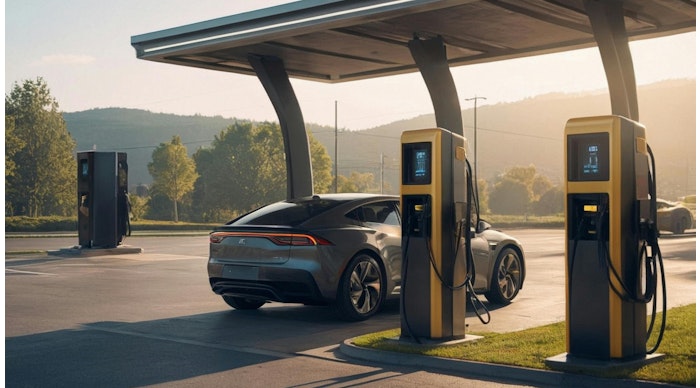 electric vehicle charging station concept