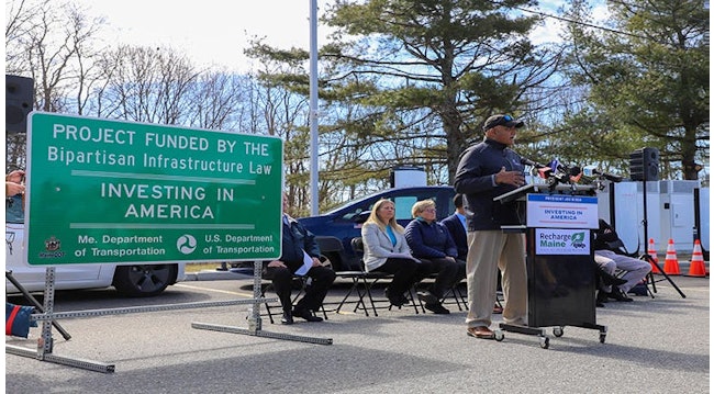 First NEVI Funded EV Charging Station Opens in Maine