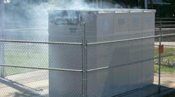 This padmount switchgear failed due to partial discharge. This padmount switchgear failed due to partial discharge.