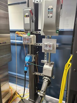 Voltage indicators and test ports can provide a safe means for showing voltage is present or verifying the absence of voltage. Voltage indicators and test ports can provide a safe means for showing voltage is present or verifying the absence of voltage.