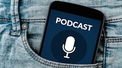 podcast on phone in jean pocket