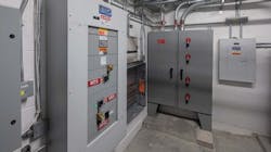 Photo 1. The Kaiser Permanente Richmond Medical Center renewable microgrid consists of a 1MW battery system and an on-site 250kW solar installation. Photo 1. The Kaiser Permanente Richmond Medical Center renewable microgrid consists of a 1MW battery system and an on-site 250kW solar installation.