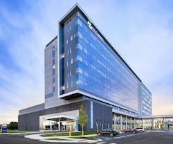 The McLaren Health Greater Lansing Replacement Hospital, in Lansing, Mich. utilized the Central Utilities Plant (CUP), which was created using the most efficient, longest life, cost-efficient design possible. The CUP is arranged and located to provide efficient, unobtrusive service to the hospital mission. It’s positioned to allow easy maintenance and the ability to provide upgrades and change-outs without interrupting hospital operations. The McLaren Health Greater Lansing Replacement Hospital, in Lansing, Mich. utilized the Central Utilities Plant (CUP), which was created using the most efficient, longest life, cost-efficient design possible. The CUP is arranged and located to provide efficient, unobtrusive service to the hospital mission. It’s positioned to allow easy maintenance and the ability to provide upgrades and change-outs without interrupting hospital operations.