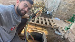 Jose Alvarez is helping his company to be at the forefront by learning about new technology, which relates to how electricians communicate, schedule, and invoice. Jose Alvarez is helping his company to be at the forefront by learning about new technology, which relates to how electricians communicate, schedule, and invoice.