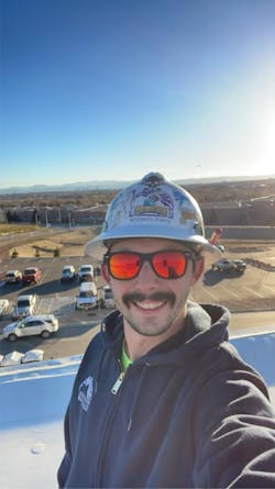 Chris Johnson is currently working on a new addition to a town hall and installing new electrical, transformers, and panels. Chris Johnson is currently working on a new addition to a town hall and installing new electrical, transformers, and panels.