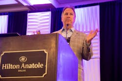 Ron Widup, vice chairman, board of directors, and senior advisor of technical services for Shermco Industries and a member of the NETA Board of Directors and Standards Review Council, welcomed attendees to the first annual EPIC event in Dallas. Ron Widup, vice chairman, board of directors, and senior advisor of technical services for Shermco Industries and a member of the NETA Board of Directors and Standards Review Council, welcomed attendees to the first annual EPIC event in Dallas.