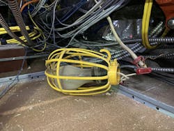 Not-so-temporary lighting Not-so-temporary lighting