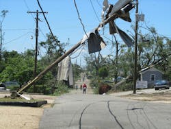 This photo shows the damage from a devastating tornado that hit Tuscaloosa, Ala., on April 27, 2011. The C1370.10 standard offers real-time sensor data that can increase resiliency, which includes identifying exactly which lights are being affected by a storm. This photo shows the damage from a devastating tornado that hit Tuscaloosa, Ala., on April 27, 2011. The C1370.10 standard offers real-time sensor data that can increase resiliency, which includes identifying exactly which lights are being affected by a storm.