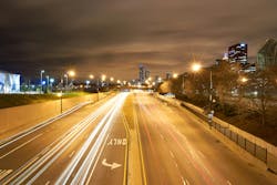 Chicago street lights at night time. As the third most populous city in the United States, Chicago could benefit from the sensor data provided by ANSI/NEMA C137.10 to avoid pedestrian traffic jams, for example. Chicago street lights at night time. As the third most populous city in the United States, Chicago could benefit from the sensor data provided by ANSI/NEMA C137.10 to avoid pedestrian traffic jams, for example.