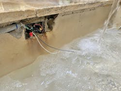 Scary fountain wiring Scary fountain wiring