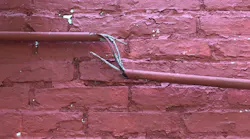Rigid PVC conduit gone wrong