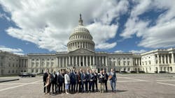 PES Washington meeting attendees at the U.S. Capitol. PES Washington meeting attendees at the U.S. Capitol.
