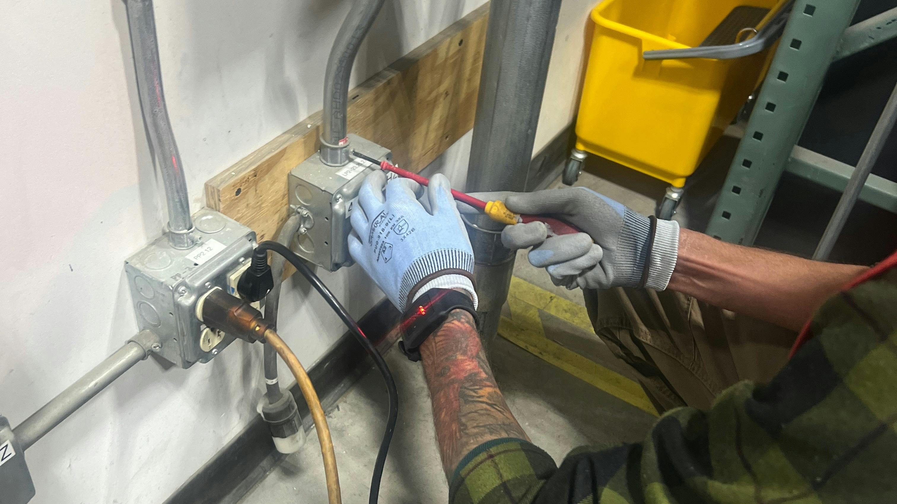 Tri-City Electric began using Proxxi's wristwatch-style voltage sensor after an employee suffered a shock injury while working on a 13.8kV substation in March 2023. The sensor can be worn under PPE such as gloves and warns users when their hand is approaching voltage ranging from 110V to 500kV.