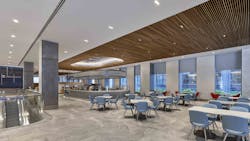 The Honickman Center in Philadelphia is envisioned as a bridge between home and health care, offering amenities that make it more a destination than just an ambulatory care center. The building features two levels of amenity space engaged with Chestnut Street, and amenities include a large cafe, event spaces, a large-scale lounge area, and a wearable technology bar. The Honickman Center in Philadelphia is envisioned as a bridge between home and health care, offering amenities that make it more a destination than just an ambulatory care center. The building features two levels of amenity space engaged with Chestnut Street, and amenities include a large cafe, event spaces, a large-scale lounge area, and a wearable technology bar.