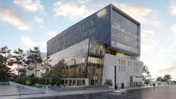 The Vancouver Community College Centre for Clean Energy and Automotive Innovation is a state-of-the-art facility that embraces technology and renewable resources. The Vancouver Community College Centre for Clean Energy and Automotive Innovation is a state-of-the-art facility that embraces technology and renewable resources.