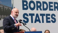 Jason Seger, Border States president & CEO, attended the groundbreaking of the company’s 300,000,000-sq-ft Upper Midwest distribution center in Fargo, N.D.. The facility will serve electrical contractors and other customers across six states and nearly 30 locations. Jason Seger, Border States president & CEO, attended the groundbreaking of the company’s 300,000,000-sq-ft Upper Midwest distribution center in Fargo, N.D.. The facility will serve electrical contractors and other customers across six states and nearly 30 locations.