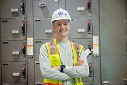 Danny DeGennaro’s responsibilities have shifted from supporting tasks in other designs to leading large designs himself, and he enjoys working on different projects and training new hires on standard design practices. Danny DeGennaro’s responsibilities have shifted from supporting tasks in other designs to leading large designs himself, and he enjoys working on different projects and training new hires on standard design practices.