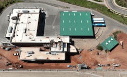 Encore Electric partnered with the Roaring Fork Transportation Authority (RFTA) to expand the regional transit center located in Glenwood Springs, Colo., providing all electrical work, upgrading the original fueling and washing systems to support three types of fuel, and adding an indoor heated bus storage area. Encore Electric partnered with the Roaring Fork Transportation Authority (RFTA) to expand the regional transit center located in Glenwood Springs, Colo., providing all electrical work, upgrading the original fueling and washing systems to support three types of fuel, and adding an indoor heated bus storage area.