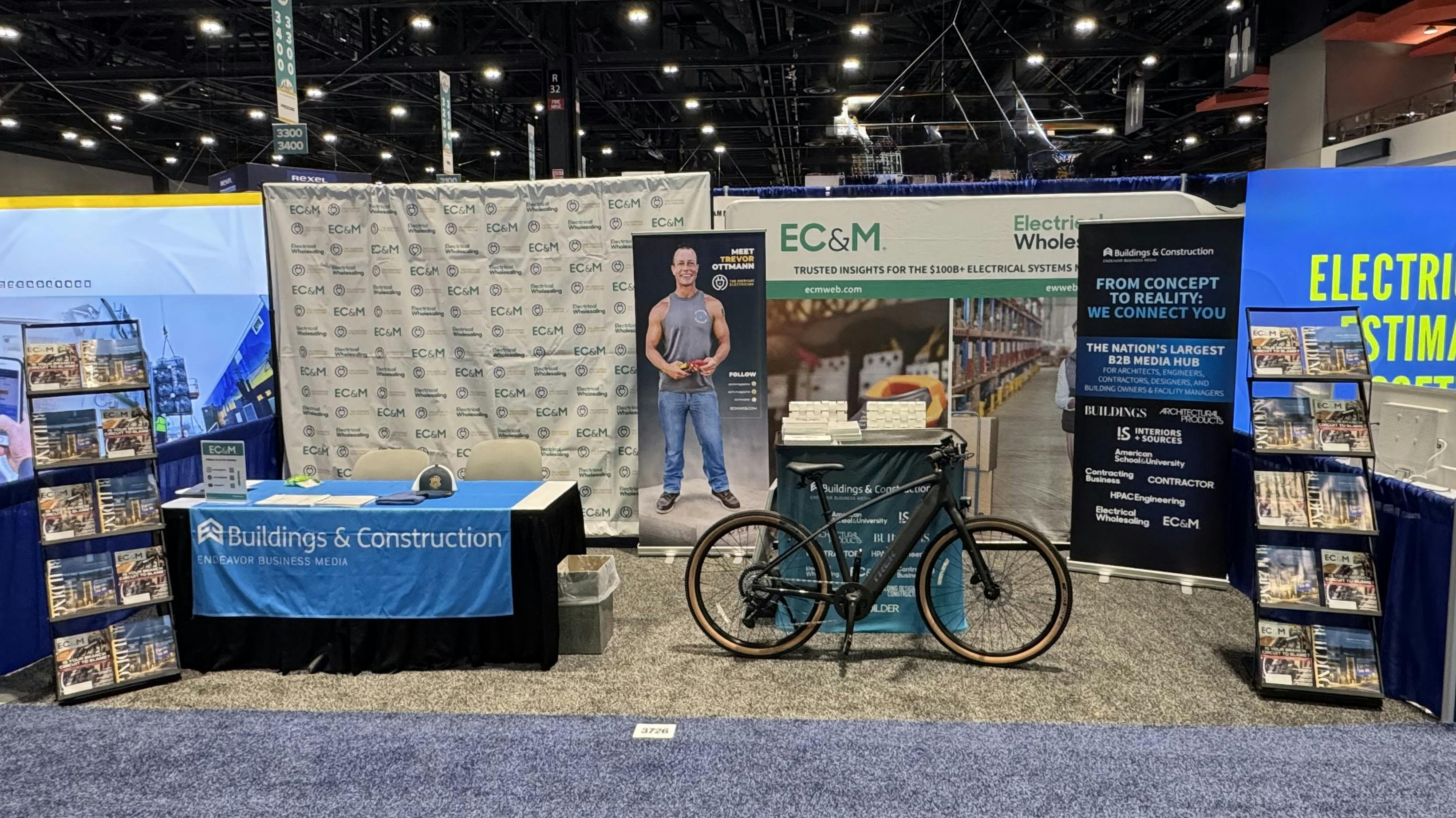 Stop by booth 3726 to meet the EC&M team and learn how you can take home some fun freebies.