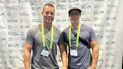 Trevor and his friend, Calen Olivetti, hung out at the EC&M booth and explored the show floor on Day 2 of NECA. Trevor and his friend, Calen Olivetti, hung out at the EC&M booth and explored the show floor on Day 2 of NECA.