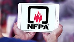 NFPA , National Fire Protection Association. logo of National Fire Protection Association (NFPA) NFPA , National Fire Protection Association. logo of National Fire Protection Association (NFPA)