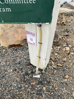 Wrong wiring method for outdoors Wrong wiring method for outdoors