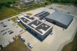 Evergy contracted Good Energy Solutions to install solar and batteries to its service center located in Emporia, Kan., in 2025. Evergy contracted Good Energy Solutions to install solar and batteries to its service center located in Emporia, Kan., in 2025.