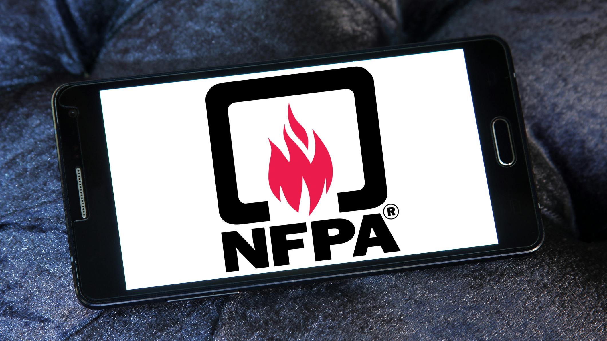 NFPA , National Fire Protection Association. logo of National Fire Protection Association (NFPA)
