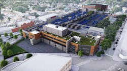 The MTA is reconstructing and expanding the existing Jamaica Bus Depot in Queensk N.Y. This project will modernize the depot and provide the facilities needed to operate, maintain, and store up to 300 buses, according to E-J Group. It will also create facilities to support the MTA’s first fully electric bus fleet and accommodate new bus service demands that will improve bus circulation throughout Queens. The MTA is reconstructing and expanding the existing Jamaica Bus Depot in Queensk N.Y. This project will modernize the depot and provide the facilities needed to operate, maintain, and store up to 300 buses, according to E-J Group. It will also create facilities to support the MTA’s first fully electric bus fleet and accommodate new bus service demands that will improve bus circulation throughout Queens.