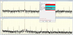 Fig. 8. Loose connections on a lighting transformer were identified in part by noting the presence of even harmonics. Fig. 8. Loose connections on a lighting transformer were identified in part by noting the presence of even harmonics.