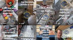 A screenshot of the latest reels from the Everyday Electrician from October 2025 A screenshot of the latest reels from the Everyday Electrician from October 2025