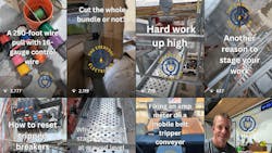 A screenshot of the latest reels from the Everyday Electrician from October 2025 A screenshot of the latest reels from the Everyday Electrician from October 2025