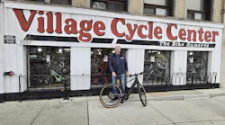 Anthony Rule with e-bike