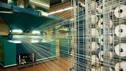 Machinery at a textile factory is a good example of equipment that likely needs more frequent maintenance/cleaning due to fiber build up that can increase fire risk. Machinery at a textile factory is a good example of equipment that likely needs more frequent maintenance/cleaning due to fiber build up that can increase fire risk.