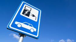 ev charging sign ev charging sign