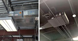 Photo 2. Disconnect switches mounted in elevated positions. Photo 2. Disconnect switches mounted in elevated positions.