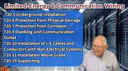 EC&M Tech Talk — Low-Voltage Wiring: Limited-Energy and Communication Wiring EC&M Tech Talk — Low-Voltage Wiring: Limited-Energy and Communication Wiring
