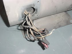Photo. 1. As insulation degrades over time, undesired leakage current may cause ground faults or short circuits. Equipment failure, such as what has occurred with this motor, is just one undesirable result of failed insulation. Best practice is to perform periodic insulation resistance tests to monitor insulation quality and prevent such events. Photo. 1. As insulation degrades over time, undesired leakage current may cause ground faults or short circuits. Equipment failure, such as what has occurred with this motor, is just one undesirable result of failed insulation. Best practice is to perform periodic insulation resistance tests to monitor insulation quality and prevent such events.
