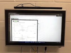 The master monitoring station. The master monitoring station.