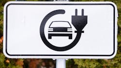 electric vehicle charging sign electric vehicle charging sign