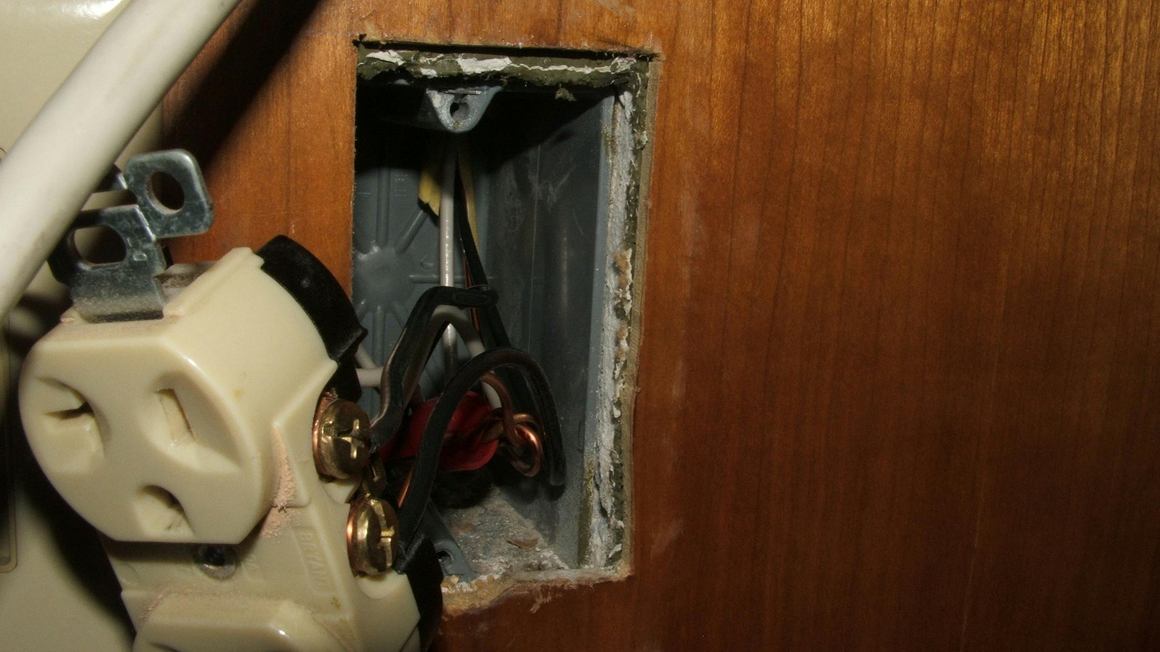 Problematic wood paneling