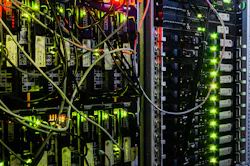 Data center close up Data center close up