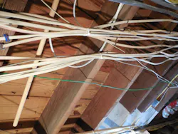 Subpar basement wiring Subpar basement wiring