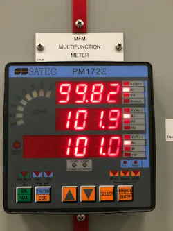 Photo 2. Power quality monitoring can identify developing harmonic distortion and voltage quality issues before failures occur. Photo 2. Power quality monitoring can identify developing harmonic distortion and voltage quality issues before failures occur.